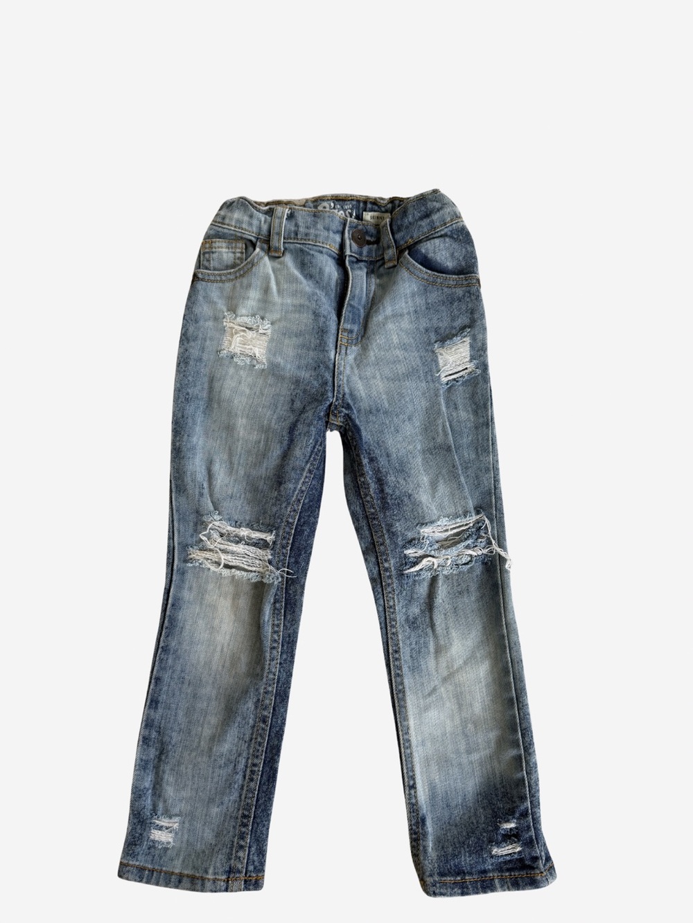 OshKosh B'gosh Distressed Light Blue Kids Jeans